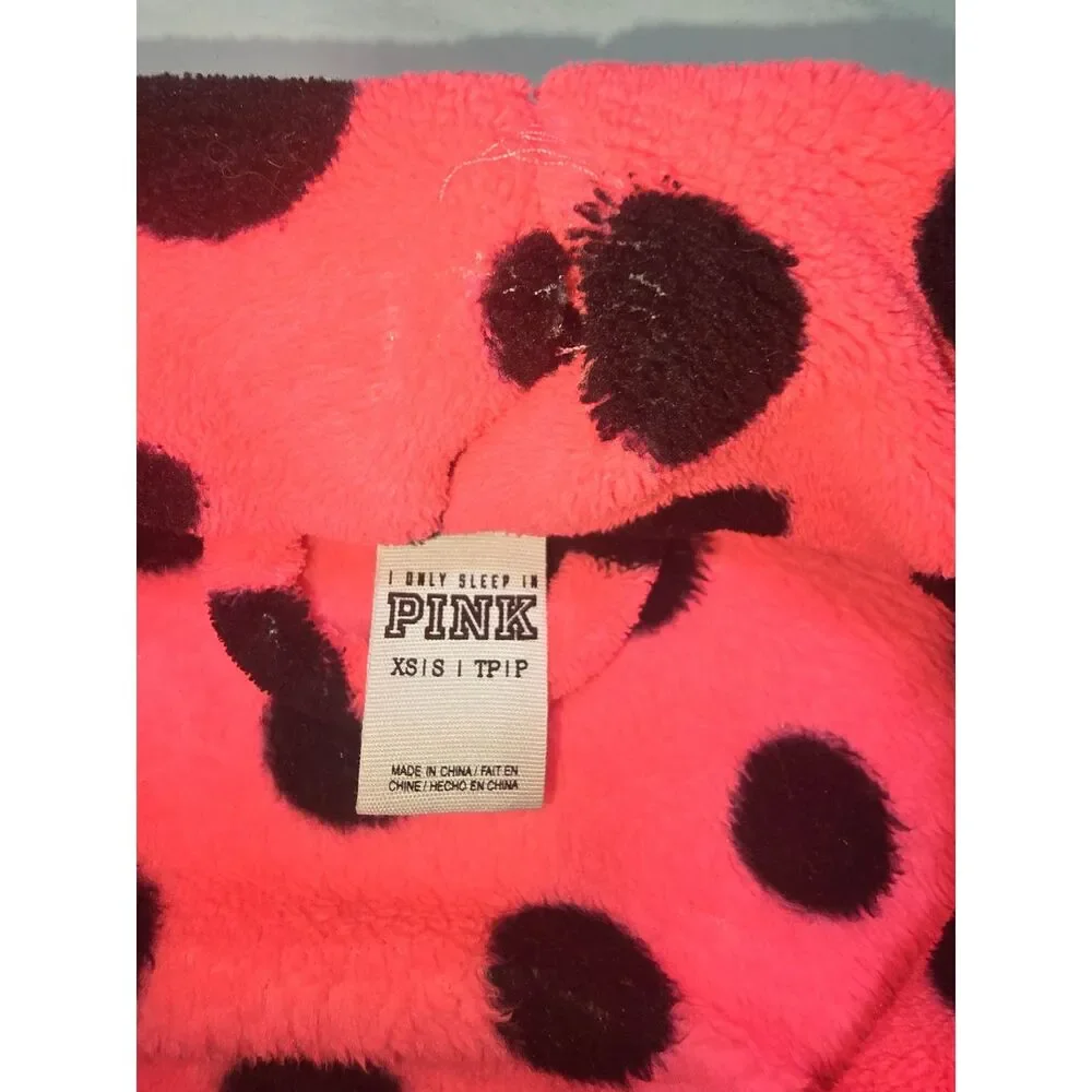 Pink Victoria Secret Spa Robe - Fleece - Size XS - 84
